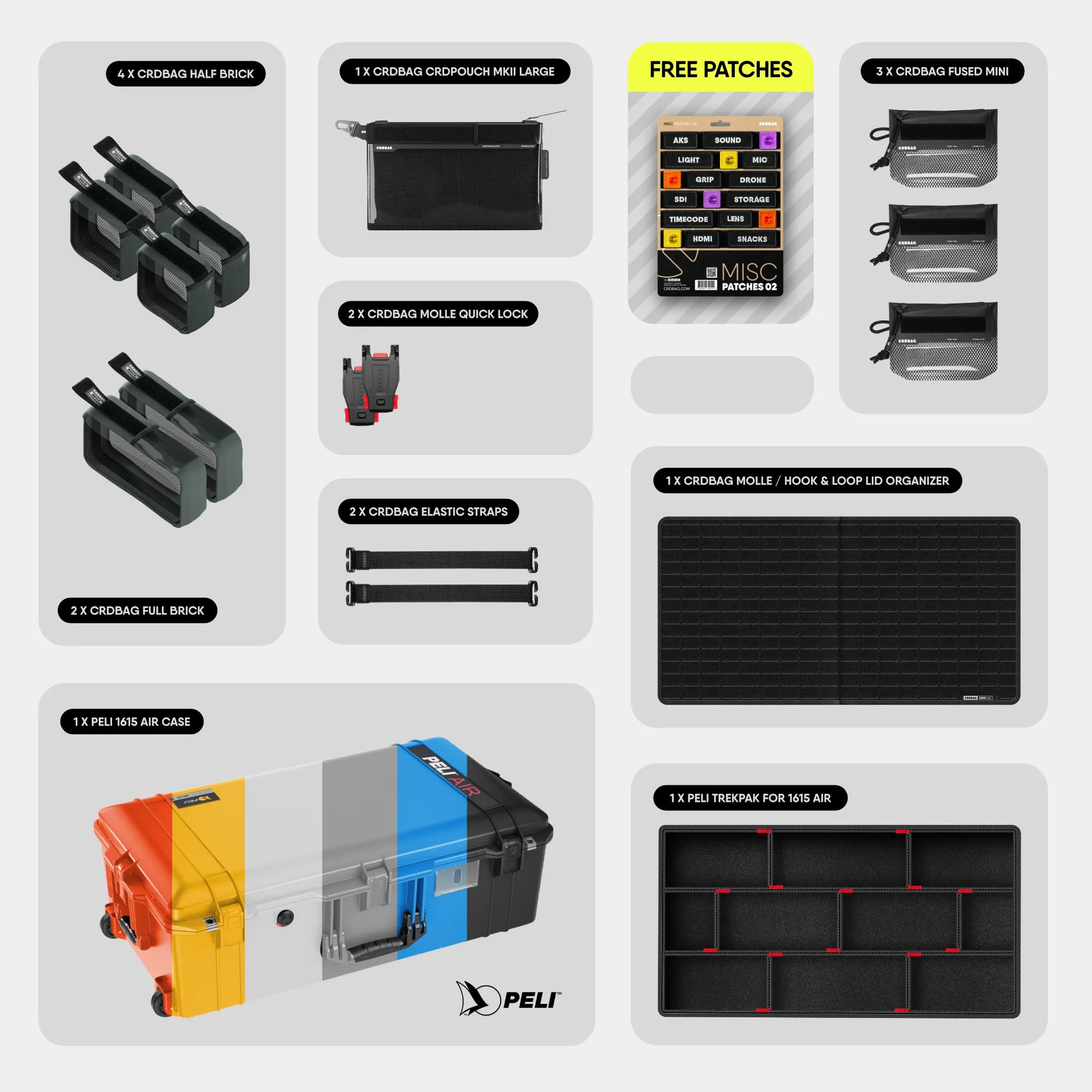 Peli 1615 Air Studio Bundle