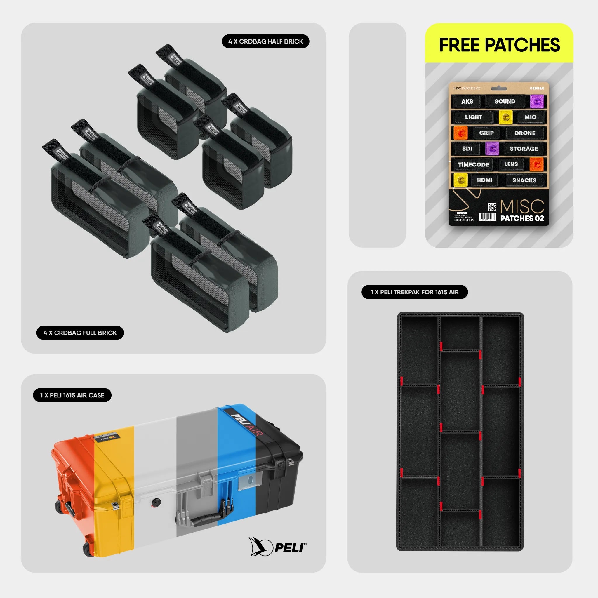 Peli 1615 Air Pro Bundle