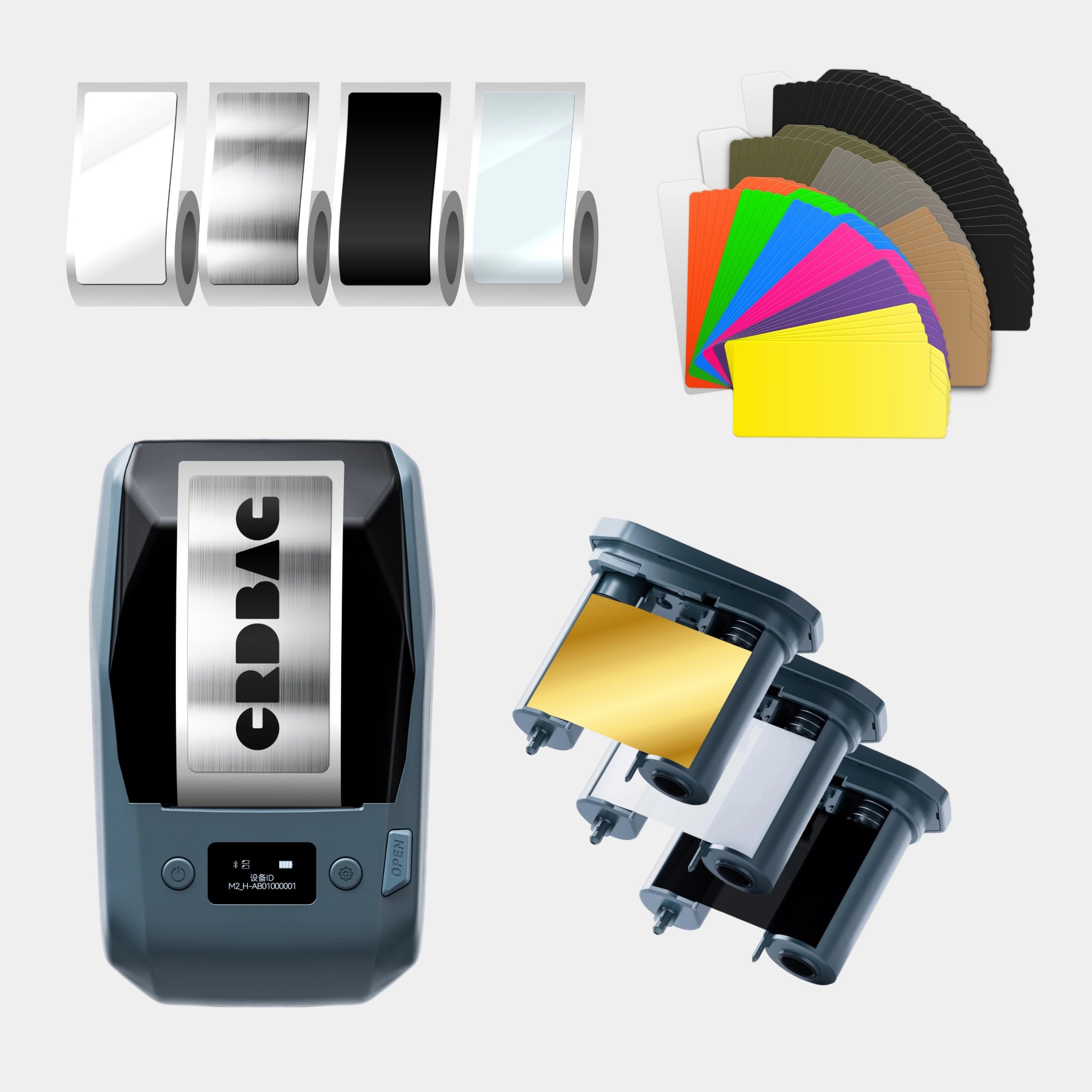 Wireless Bluetooth Label Maker M2 Bundle